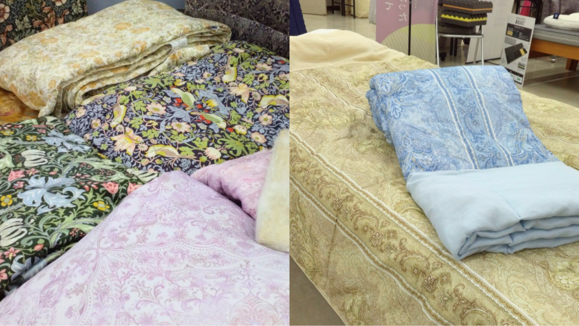 春〜夏物の寝具もご用意